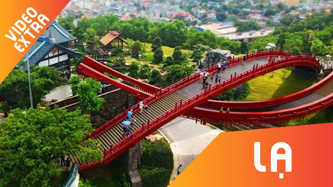 Sau cau Vang Da Nang, dan du lich den check in o cau ca Koi, Ha Long hinh anh