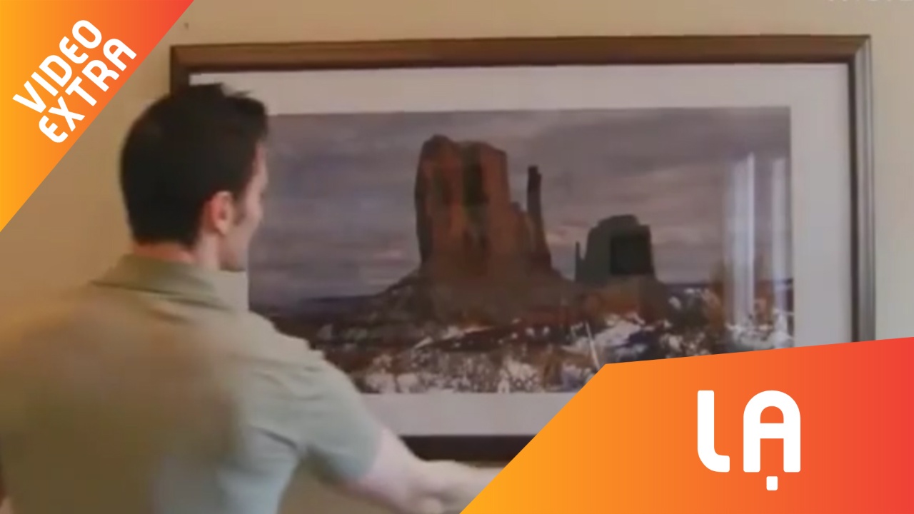 Khung treo gap thong minh, bien guong, tranh treo tuong thanh tivi hinh anh