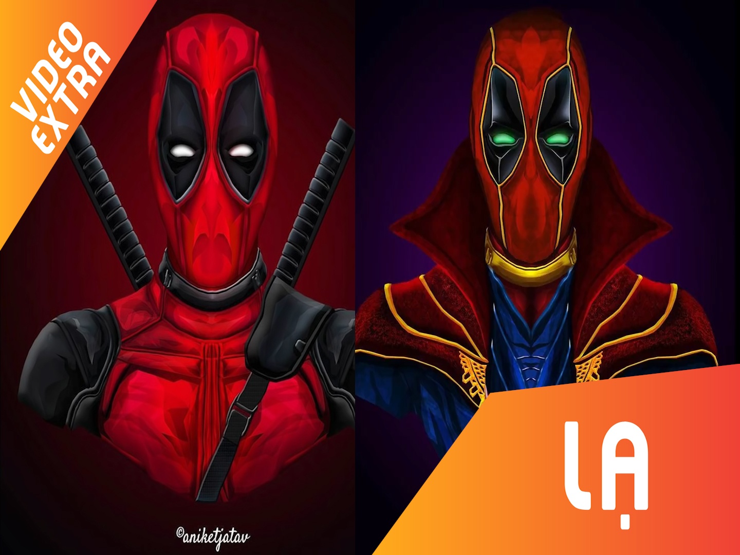 Khi Deadpool khoac bo dang cua cac sieu anh hung khac hinh anh