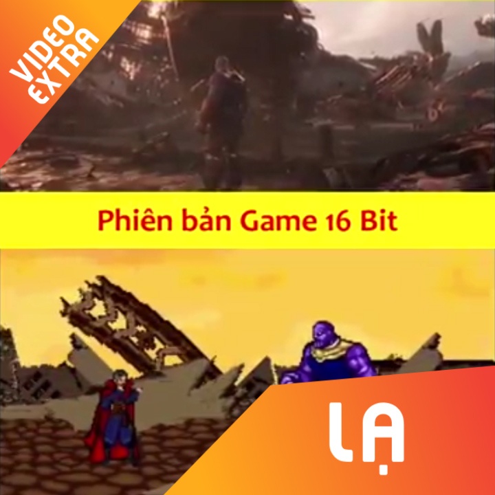 Mo phong Avengers: Infinity War theo phong cach game 16 bit hinh anh