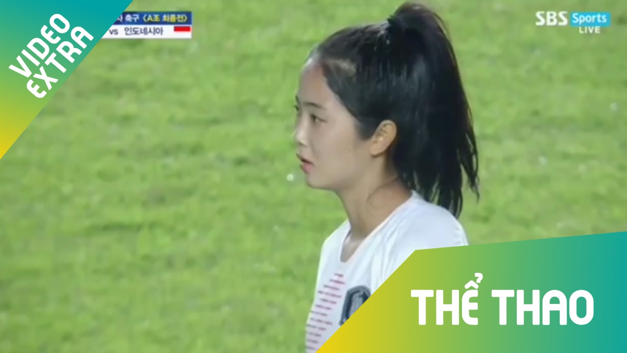 Ve dep cua nhac truong DT nu Han Quoc Lee Mina o ASIAD 2018 hinh anh