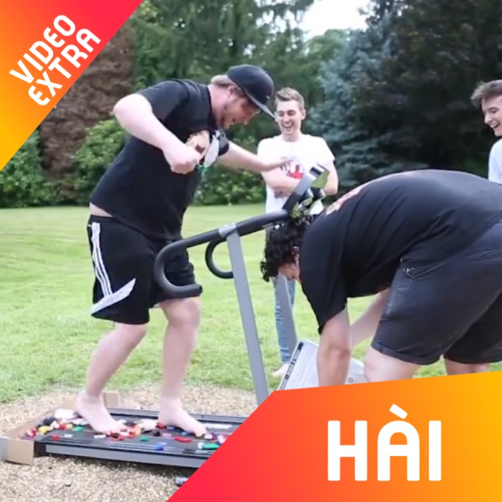 Man di bo 'hanh xac' tren may tap rai manh Lego hinh anh