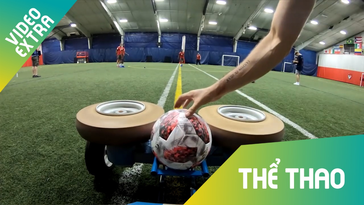 Dan sao Bayern tap ham bong voi may ban 160km/h hinh anh