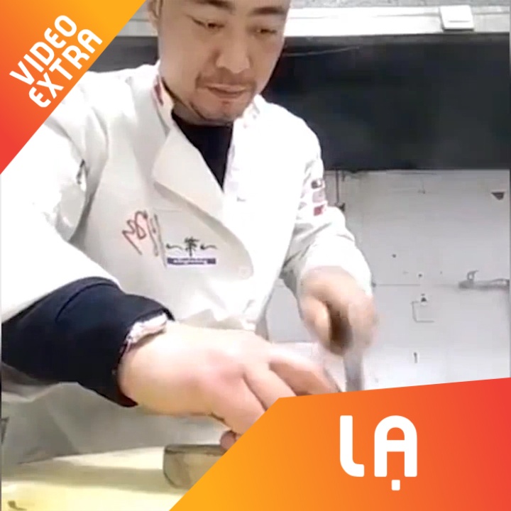 Man thai rau, cu qua 'sieu mong' nhanh nhu may cua dau bep hinh anh