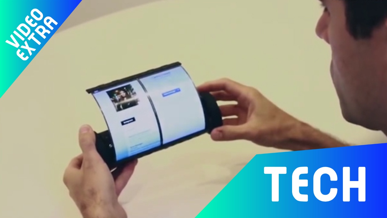 May tinh bang hinh ong giay, co the cuon tu do hoac bat phang hinh anh