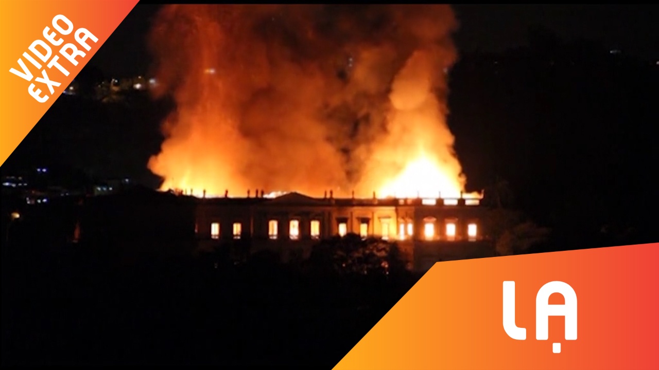 Bao tang quoc gia Brazil 200 tuoi chim trong bien lua hinh anh