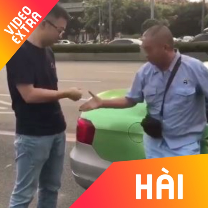 Hai tai xe oan tu ti de giai quyet sau va cham giao thong hinh anh