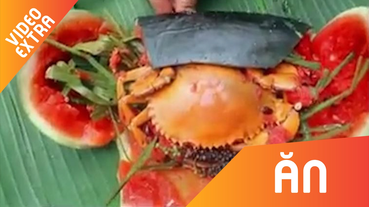 Bo cua vao dua hau, ket qua tro thanh mon an hap dan hinh anh