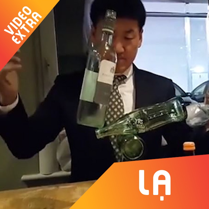 Nguoi dan ong co kha nang can bang moi thu hinh anh