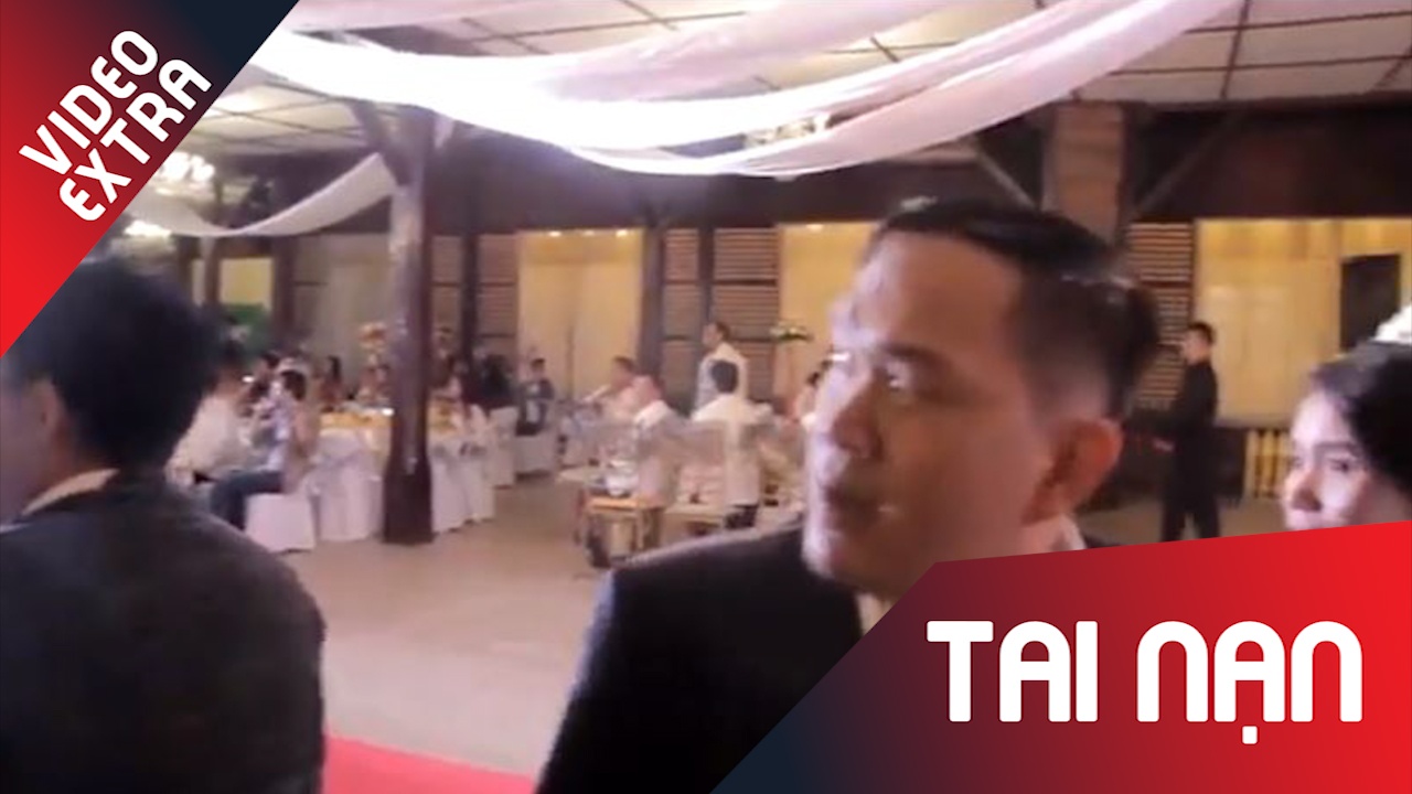 Vua trao nhan cuoi, bao ap vao khien dam cuoi hon loan hinh anh