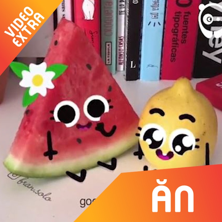 Nhung mon an hai huoc khi bien thanh nhan vat hoat hinh hinh anh