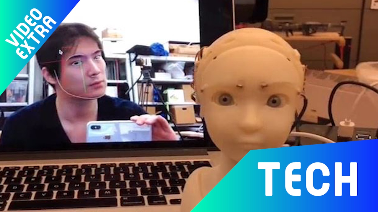 Robot dung AI bieu lo cam xuc giong het con nguoi hinh anh