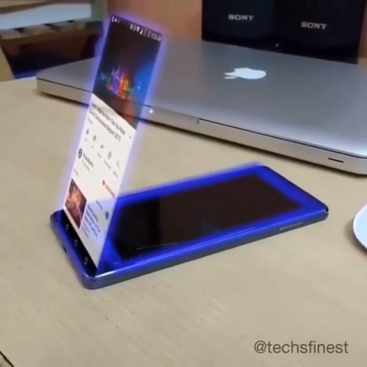 Smartphone hien thi 3D chan that nho ky xao hinh anh