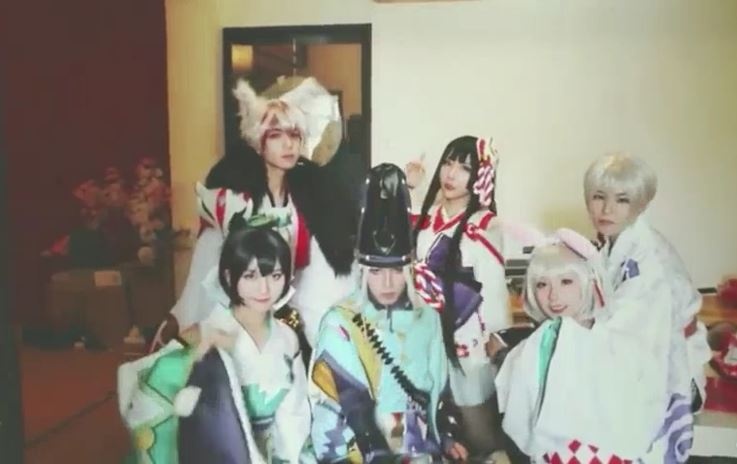 Le hoi cosplay truyen tranh day mau sac o Trung Quoc hinh anh