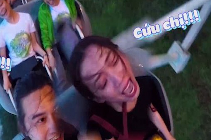 Thu Trang khoc thet vi Tien Luat lua choi tau luon sieu toc mot minh hinh anh