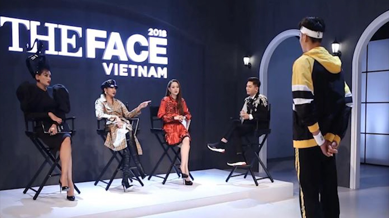 Thanh Hang khau chien gay gat voi Nam Trung vi hoc tro tai The Face hinh anh