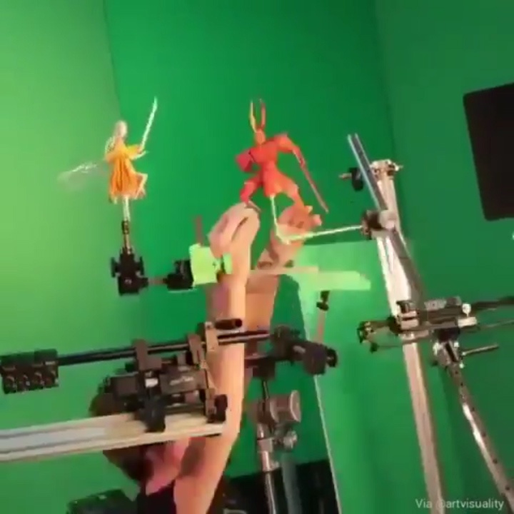 Hau truong day vat va cua cac loat phim stop-motion dinh dam hinh anh