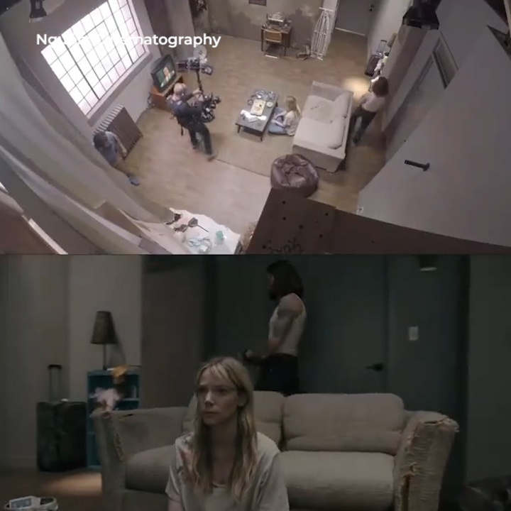 Biet doi dong duc dang sau canh quay one-shot 2 nhan vat hinh anh