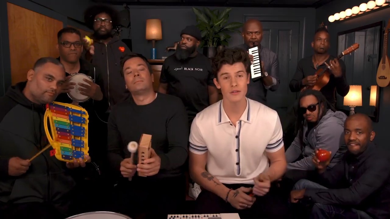 Jimmy trinh dien bai hat 'Treat You Better' bang nhung nhac cu doc dao hinh anh