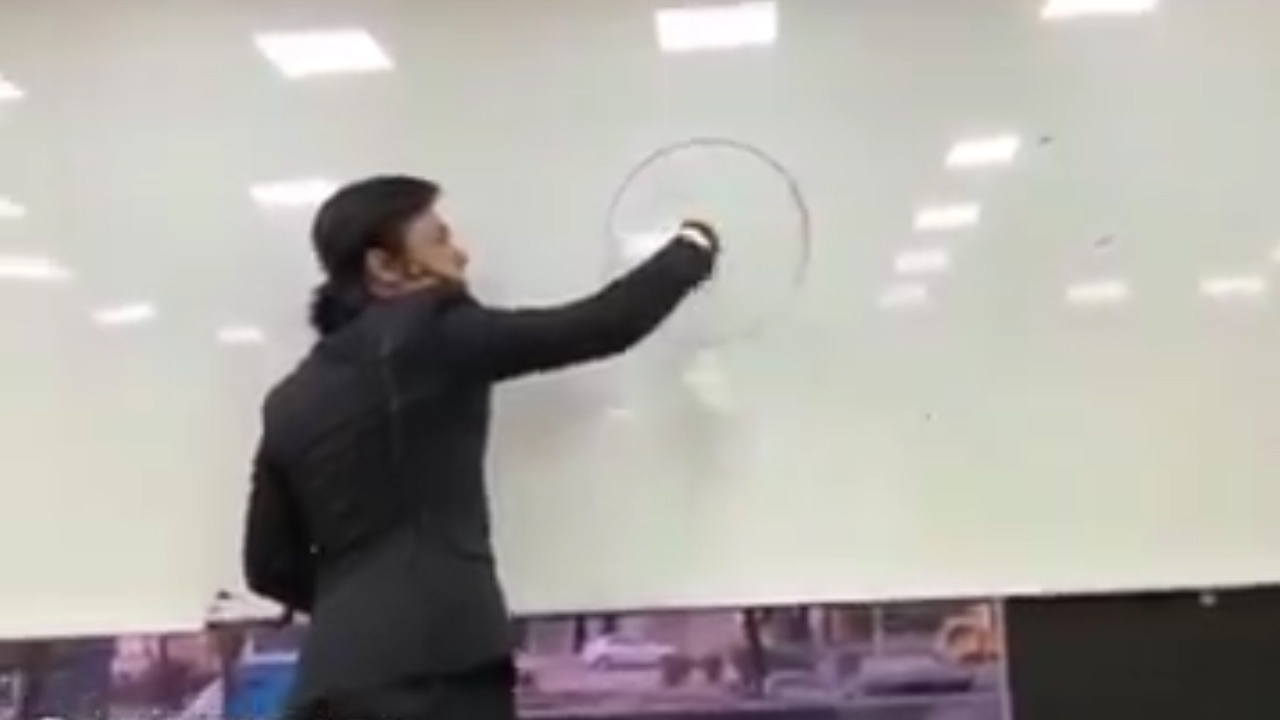 Thay giao ve hinh tron hoan hao khien hoc sinh 'phat cuong' hinh anh