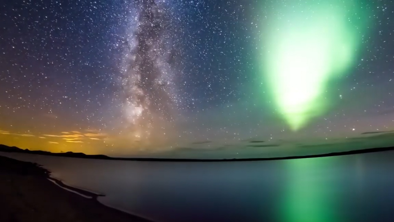 Chiem nguong dai Ngan Ha canh chop cuc quang ky ao o Scotland hinh anh