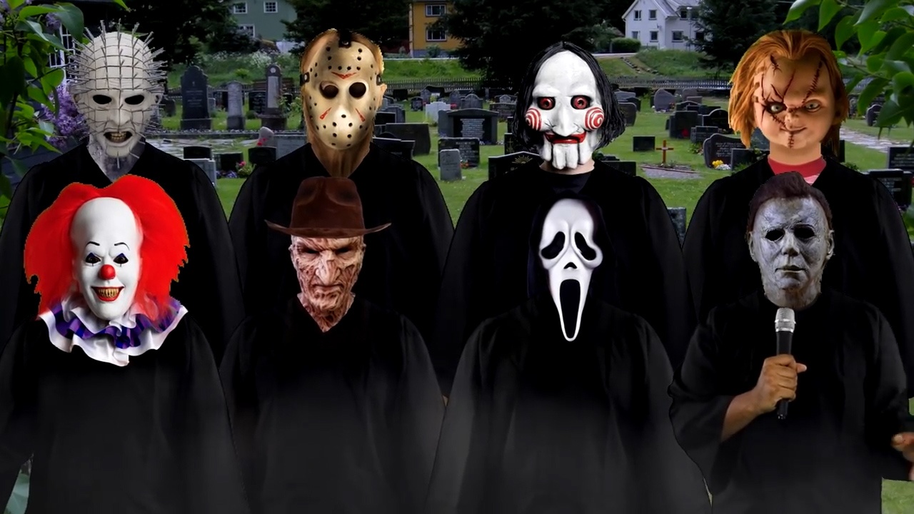 Dan hop xuong sat nhan hat 'Kill the world' don chao Halloween hinh anh