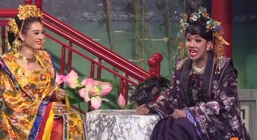 Tran Thanh duoc Lam Khanh Chi huong dan cach giam can giu dang hinh anh