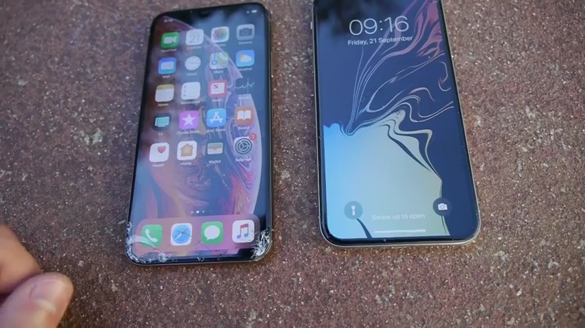 Tha roi iPhone XS, iPhone X de thu do ben hinh anh