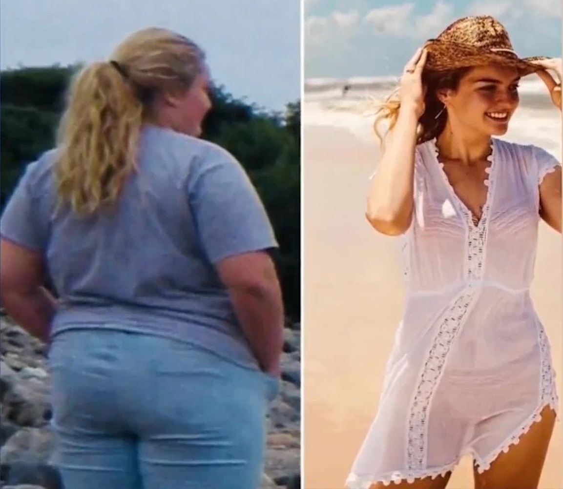 Co gai Australia giam 63kg trong 1 nam hinh anh