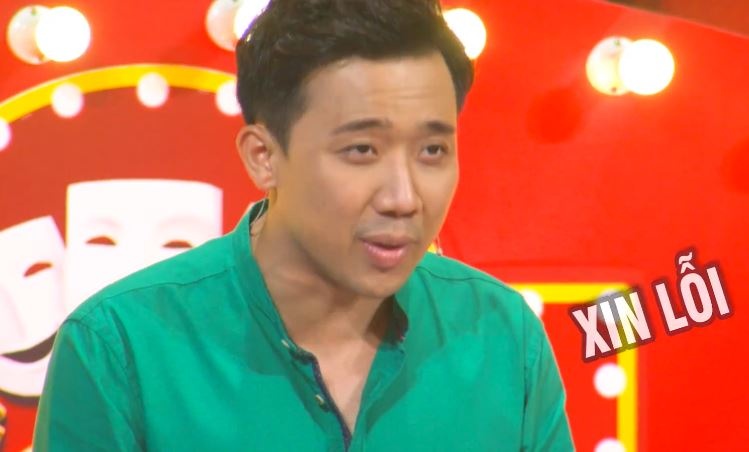 Tran Thanh bat ngo cui dau xin loi khan gia tai Thach Thuc Danh Hai hinh anh