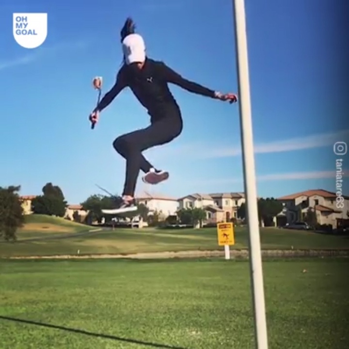 Doan clip chung minh ban se choi golf gioi neu biet da banh hinh anh