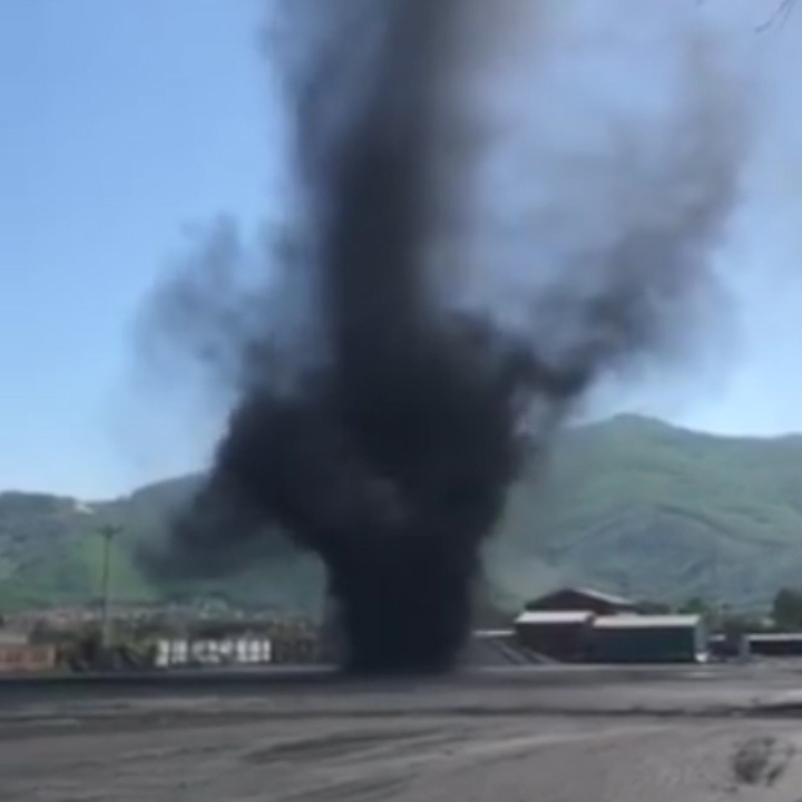 'Voi rong' den ngun ngut xuat hien giua khu dat tai Quang Ninh hinh anh