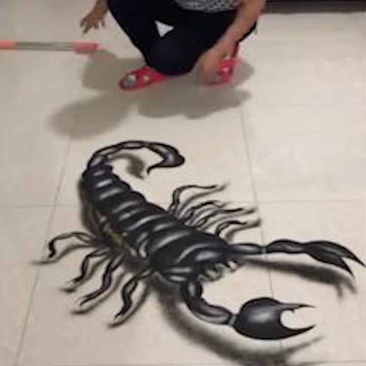 Nhung buc tranh 3D sieu thuc tu cat hinh anh