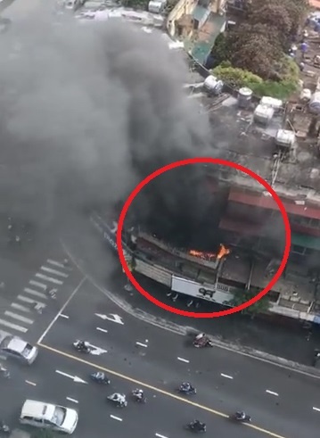 Chay lon tai khu tap the Ton That Tung - Ha Noi hinh anh