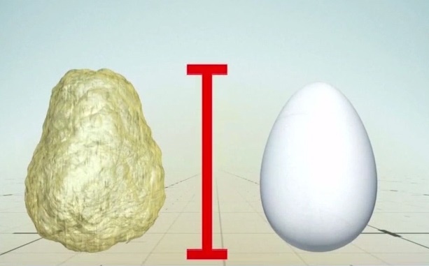 Phat hien vien kim cuong vang to nhu trung ga o Bac My hinh anh