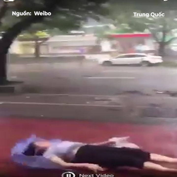 Gio to cuon bay nguoi di duong o Trung Quoc hinh anh