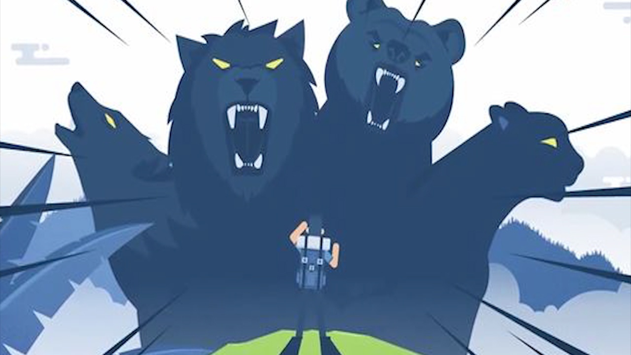 Bi kip sinh ton khi gap phai cac loai thu du khac nhau hinh anh