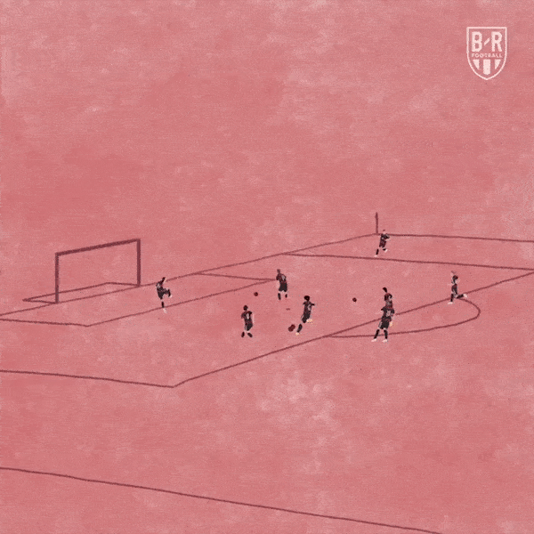 Tai hien 7 ban thang cua DT Duc vao luoi Brazil bang hoat hinh hinh anh