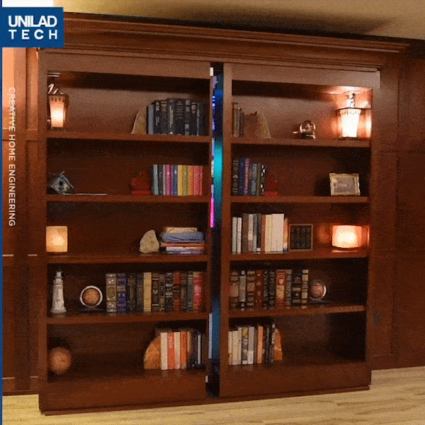 Doc dao nhung can phong bi mat nap sau ke ban, tu sach hinh anh