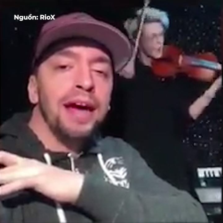 Anointed S ket hop beat box cung nghe sy choi dan violin hinh anh