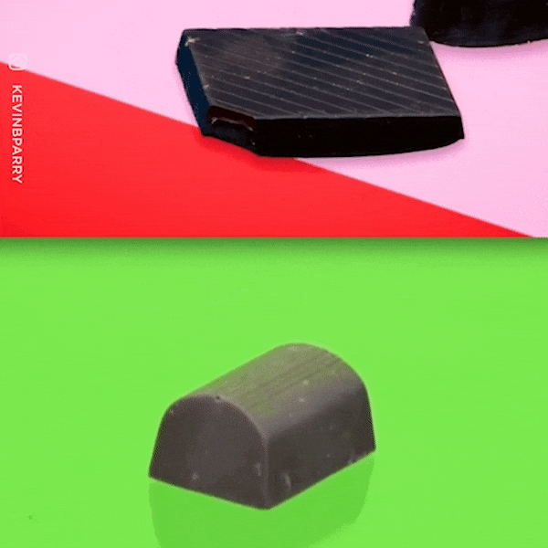 Vien chocolate dan tan bien theo phong cach stop-motion hinh anh