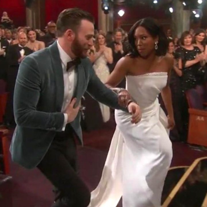 Chris Evans do Regina King len nhan giai Oscar khien fan 'tan chay' hinh anh