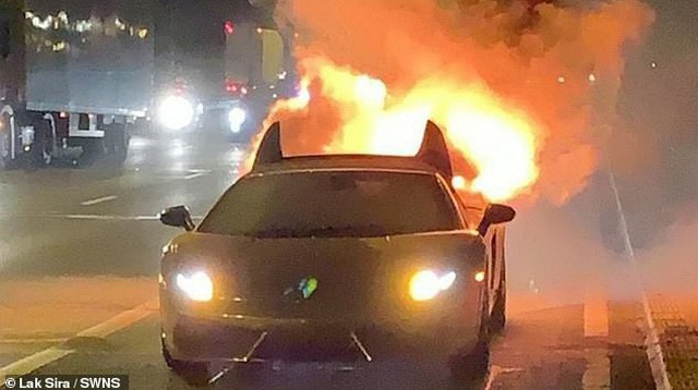 Lamborghini Gallardo ma vang gan 4 ty dong boc chay ngun ngut hinh anh