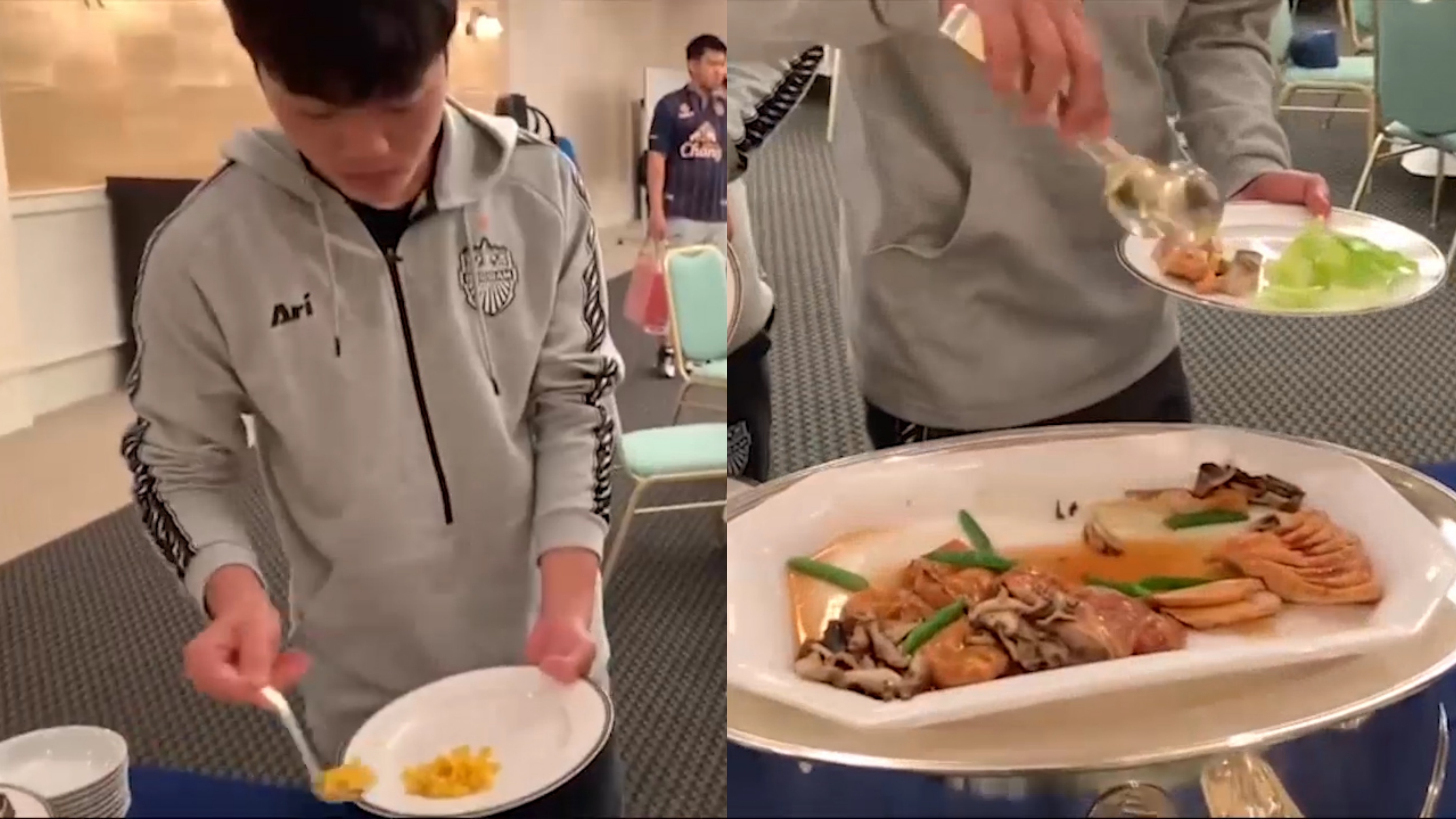 Thuc don dac biet cua Xuan Truong va Buriram United tai Nhat Ban hinh anh