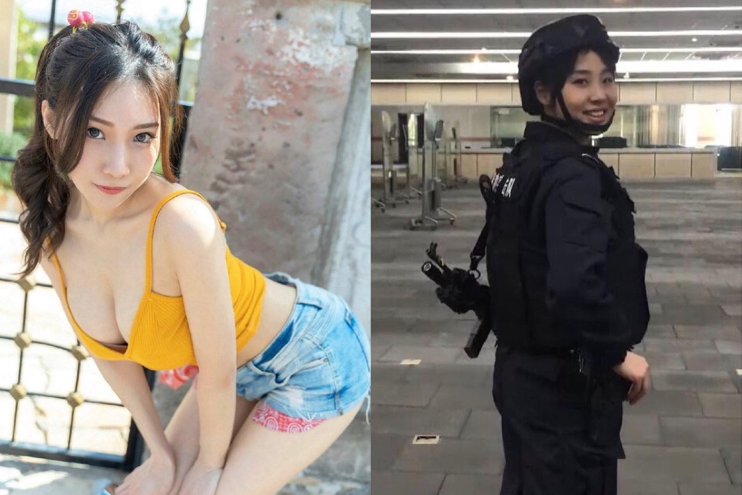 Nu dac nhiem Trung Quoc du tu toa nha 5 tang xuong dat trong 3 giay hinh anh