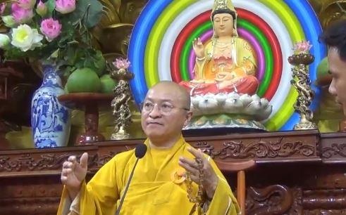 Thuong toa Thich Nhat Tu noi ve vu vong bao oan o chua Ba Vang hinh anh