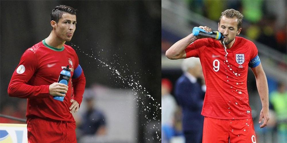 Tai sao cac cau thu thich khac nuoc uong tren san? hinh anh