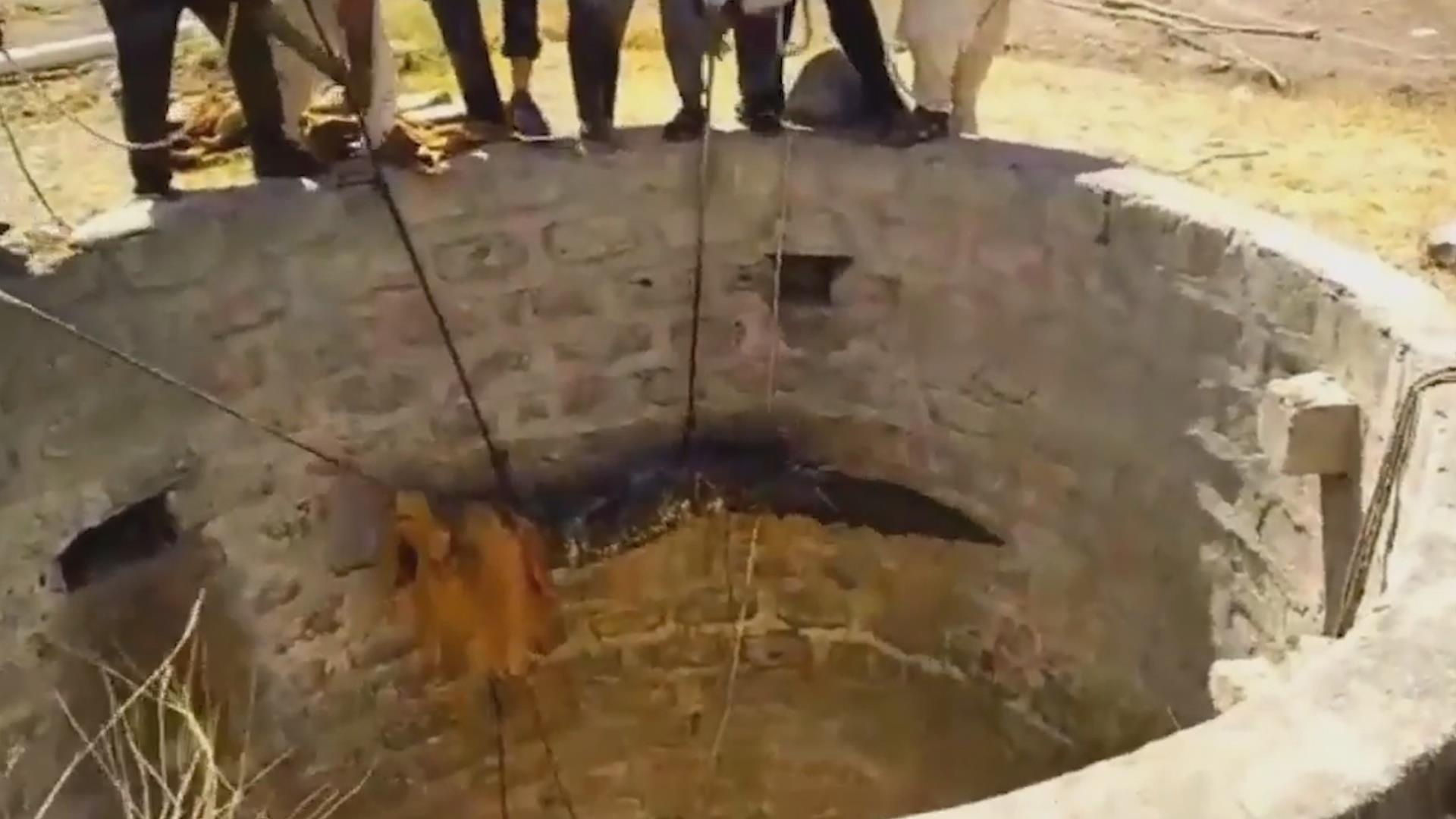 Giai cuu ca sau mac ket duoi gieng sau 9 m hinh anh