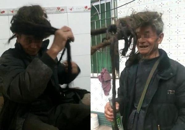 Ong lao khong cat toc hon nua the ky hinh anh