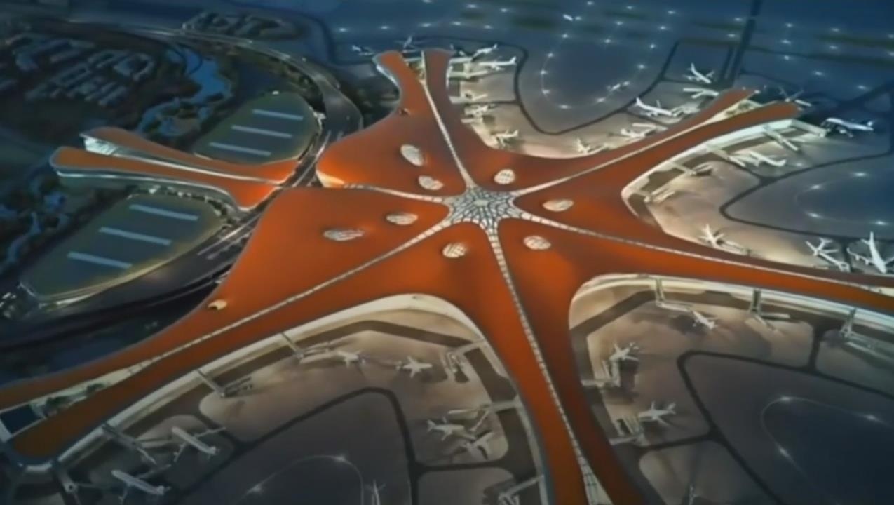 Ben trong san bay lon nhat the gioi o Trung Quoc hinh anh